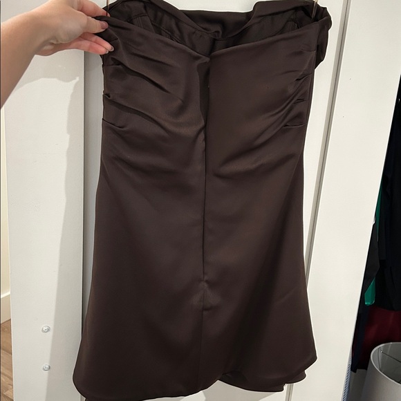 House of CB Strapless Chocolate Dress - Picture 7 of 7